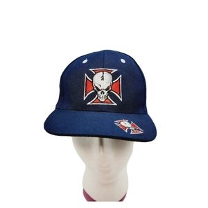 Skull - Red White & Blue - Baseball Cap - ‎ 100% Cotton - NWT